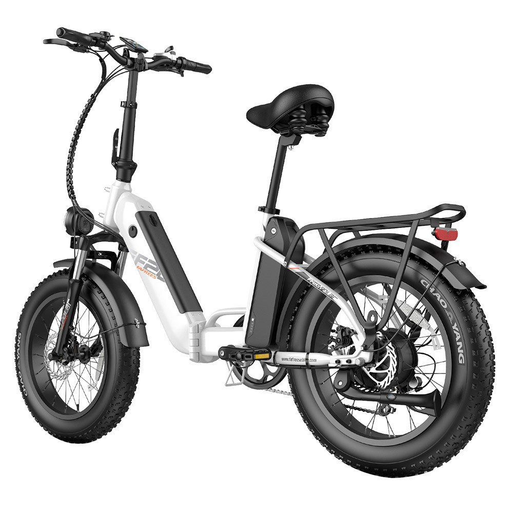 FAFREES FF20 Polar Electric Bike 48V 500W Motor 40Km/h Max Speed Dual 10.4Ah Batteries for 150KM Range 20*4.0 Inch CHAOYANG Fat Tire Double Disc Brakes Shimano 7-Speed Gear LCD Color Display - White FAFREES FF20 Polar Electric Bike 48V 500W Motor 40Km/h Max Speed Dual 10.4Ah Batteries For 150KM Range 20*4.0 Inch CHAOYANG Fat Tire Double Disc Brakes Shimano 7-Speed Gear LCD Color Display - White -rockbros-shop FAFREES FF20 Polar Electric Bike White 519501 5