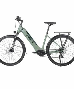 FAFREES FM9 City Electric Bike KENDA 700C*45C Tire 250W Bafang Mid-Drive Motor 25Km/h Max Speed 36V 15Ah Battery 100KM Range SHIMANO 7-Speed TEKTRO Mechanical Disc Brakes - Green -rockbros-shop FAFREES FM9 City Electric Bicycle Green 519496 1