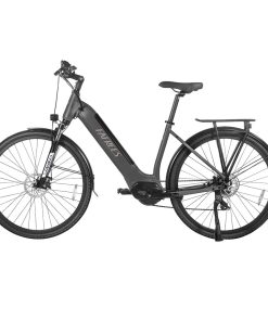 FAFREES FM9 City Electric Bike KENDA 700C*45C Tire 250W Bafang Mid-Drive Motor 25Km/h Max Speed 36V 15Ah Battery 100KM Range SHIMANO 7-Speed TEKTRO Mechanical Disc Brakes - Grey -rockbros-shop FAFREES FM9 City Electric Bicycle Grey 519495 1