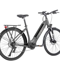 FAFREES FM9 City Electric Bike KENDA 700C*45C Tire 250W Bafang Mid-Drive Motor 25Km/h Max Speed 36V 15Ah Battery 100KM Range SHIMANO 7-Speed TEKTRO Mechanical Disc Brakes - Grey -rockbros-shop FAFREES FM9 City Electric Bicycle Grey 519495 4
