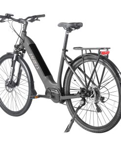 FAFREES FM9 City Electric Bike KENDA 700C*45C Tire 250W Bafang Mid-Drive Motor 25Km/h Max Speed 36V 15Ah Battery 100KM Range SHIMANO 7-Speed TEKTRO Mechanical Disc Brakes - Grey -rockbros-shop FAFREES FM9 City Electric Bicycle Grey 519495 5