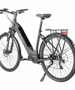 FAFREES FM9 City Electric Bike KENDA 700C*45C Tire 250W Bafang Mid-Drive Motor 25Km/h Max Speed 36V 15Ah Battery 100KM Range SHIMANO 7-Speed TEKTRO Mechanical Disc Brakes - Grey -rockbros-shop FAFREES FM9 City Electric Bicycle Grey 519495 5