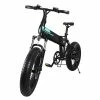 FIIDO M1 Pro 12.8Ah 48V 500W 20 Inches Folding Moped Bicycle 40km/h Top Speed 130KM Mileage Range Electric Bike -rockbros-shop FIIDO M1 Pro 12 8Ah 48V 500W 499384 0