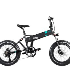 FIIDO M21 Folding Electric Bike 20*4.0 Inch Fat Tire Mountain Bicycle With Torque Sensor 500W Motor Max Speed 36Km/h 48V 11.6AH Battery Up To 130km Range Max Load 120kg - Black -rockbros-shop FIIDO M21 Folding Electric Bike 20 with Torque Sensor Black 480090 3