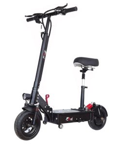 FLJ Scooter FLJ SK1 Foldable Electric Scooter 1200W Motor 10 Inch Tires 45km/h Max Speed 35Ah Battery For 90-120km Range With Seat