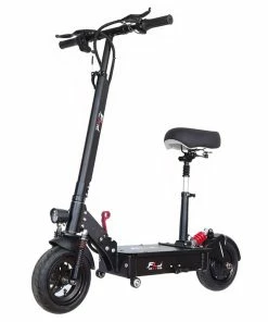 FLJ Scooter FLJ SK1 Foldable Electric Scooter 1200W Motor 10 Inch Tires 45km/h Max Speed 35Ah Battery For 90-120km Range With Seat