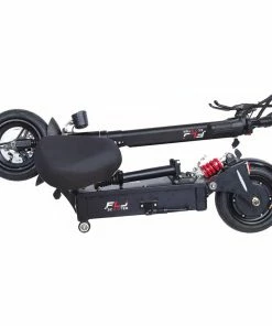 FLJ Scooter FLJ SK1 Foldable Electric Scooter 1200W Motor 10 Inch Tires 45km/h Max Speed 35Ah Battery For 90-120km Range With Seat -rockbros-shop FLJ SK1 1200W Motor Electric Scooter Foldable with Seat 517210 3