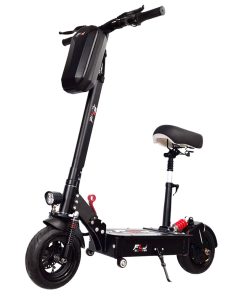 FLJ Scooter FLJ SK1 Foldable Electric Scooter 1200W Motor 10 Inch Tires 45km/h Max Speed 35Ah Battery For 90-120km Range With Seat -rockbros-shop FLJ SK1 1200W Motor Electric Scooter Foldable with Seat 517210 4