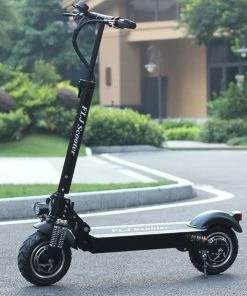 FLJ Scooter FLJ T11 1200W*2 Dual Motors Electric Scooter 10'' Tire 52V LG 30Ah Battery For 90-120km Range Without Seat -rockbros-shop FLJ T11 1200W 2 Dual Motors Electric Scooter without Seat 517209 4