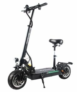 FLJ Scooter FLJ T113 11inch 2*1600W Dual Motors Electric Scooter With 60V 35Ah Battery Big Power - With Seat