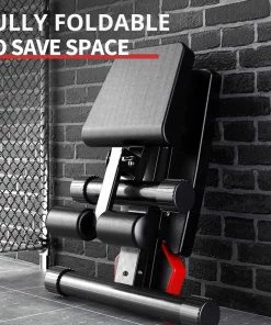 Finer Form 5-in-1 Weight Bench, 660lbs Weight Limit Adjustable Foldable Training Equipment For Bench Press, Strength Training, Full Body Workout -rockbros-shop Finer Form 5 in 1 Foldable Weight Bench 518908 5