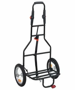 Folding Cargo Bike Trailer With Grocery Bag Blue And Black -rockbros-shop Folding Cargo Bike Trailer with Grocery Bag Blue and Black 427215 5