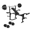 Folding Weight Bench Dumbbell Barbell Set Home Gym -rockbros-shop Folding Weight Bench Dumbbell Barbell Set Home Gym 489264 0
