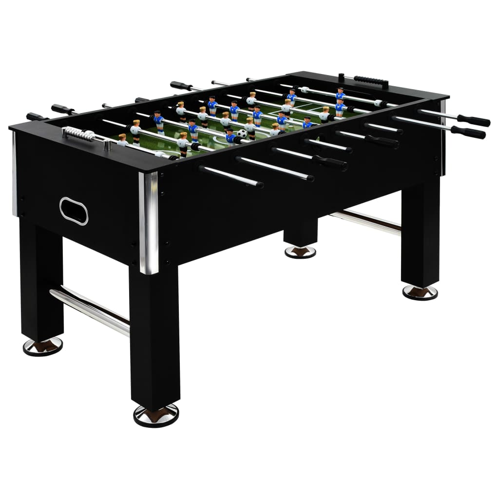 Football Table Steel 60 kg 140x74.5x87.5 cm Black Football Table Steel 60 Kg 140x74.5x87.5 Cm Black -rockbros-shop Football Table Steel 60 kg 140x74 5x87 5 cm Black 427541 0