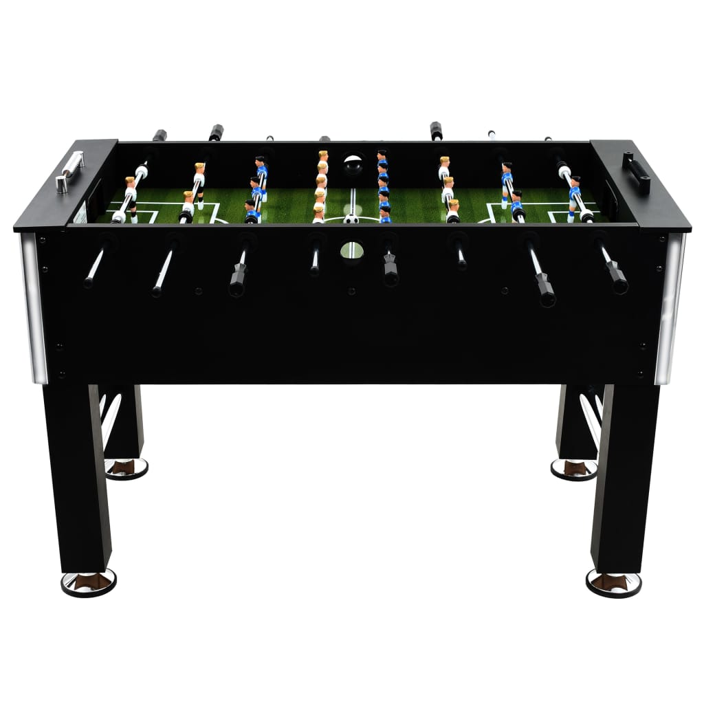 Football Table Steel 60 kg 140x74.5x87.5 cm Black Football Table Steel 60 Kg 140x74.5x87.5 Cm Black -rockbros-shop Football Table Steel 60 kg 140x74 5x87 5 cm Black 427541 4