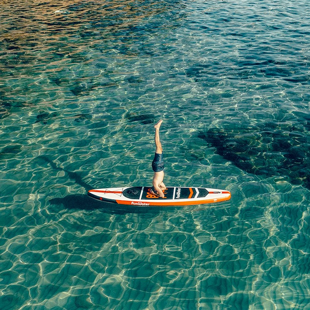 FunWater Cruise SUPFW03A Inflatable Stand Up Paddle Board 335x84x15cm Ultra-Light For All Levels With 10L Dry Bag Travel Backpack 5 FunWater Cruise SUPFW03A Inflatable Stand Up Paddle Board 335x84x15cm Ultra-Light For All Levels With 10L Dry Bag Travel Backpack - Image 3