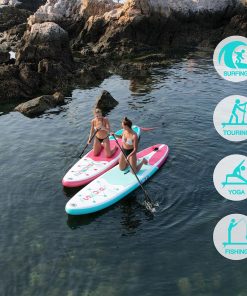 FunWater SUPFW11G MANTA RAY Inflatable Stand Up Paddle Board 11'' Long 31' Wide 6' Thick 5 FunWater SUPFW11G MANTA RAY Inflatable Stand Up Paddle Board 11'' Long 31' Wide 6' Thick -rockbros-shop FunWater MANTA RAY Inflatable Stand Up Paddle Board 507209 4