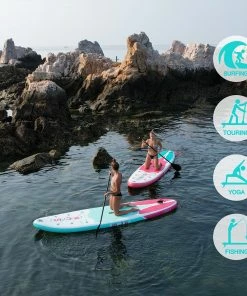 FunWater SUPFW11G MANTA RAY Inflatable Stand Up Paddle Board 11'' Long 31' Wide 6' Thick 12 FunWater SUPFW11G MANTA RAY Inflatable Stand Up Paddle Board 11'' Long 31' Wide 6' Thick -rockbros-shop FunWater MANTA RAY Inflatable Stand Up Paddle Board 507209 5