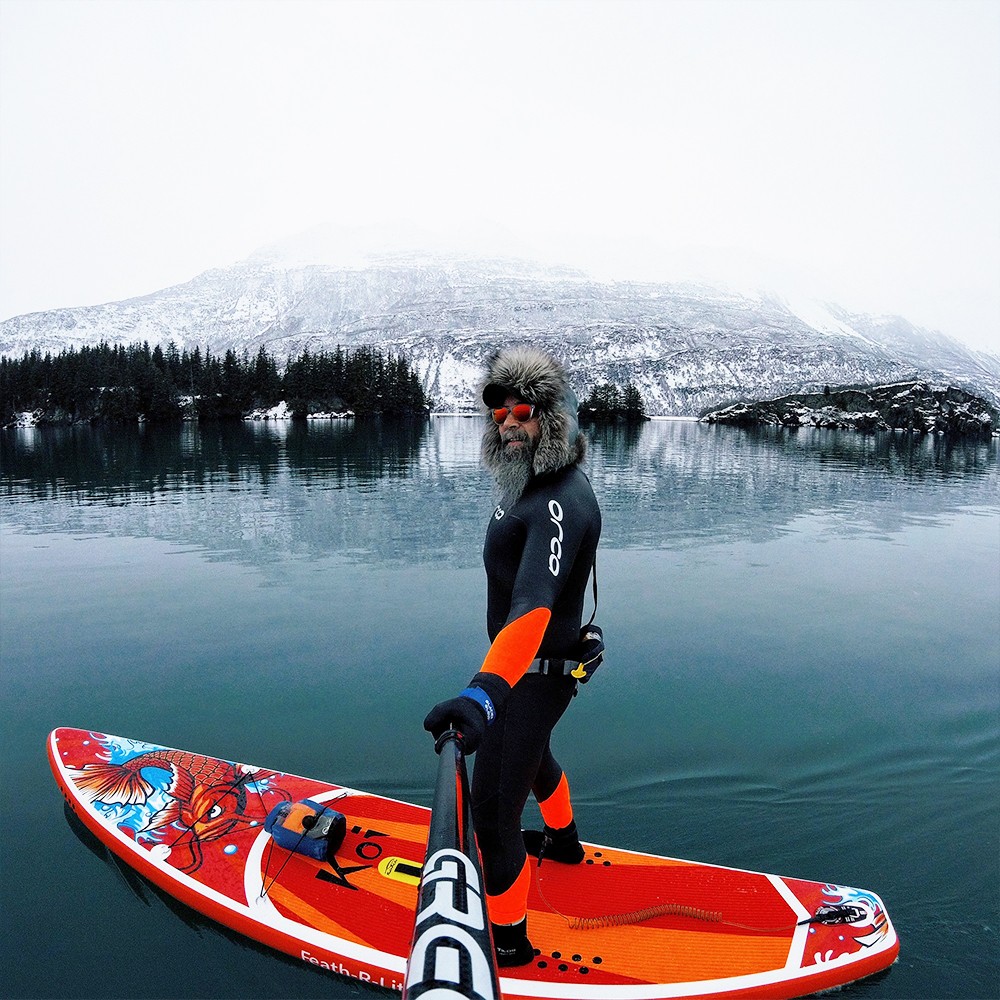 Funwater Racing Roard KOI 350x84x15cm Inflatable Stand Up Paddling Board Maximum Load 150kg with Accessories Funwater Racing Roard KOI 350x84x15cm Inflatable Stand Up Paddling Board Maximum Load 150kg With Accessories -rockbros-shop Funwater Racing Roard KOI 350x84x15cm Inflatable SUP Board 500279 2