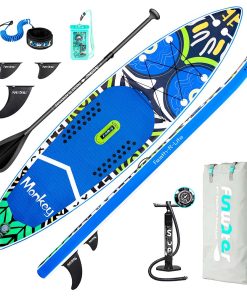 Funwater Racing Roard Monkey 132*33*6 Inch Inflatable Stand Up Paddling Board Maximum Load 150kg With Accessories