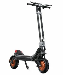 G63 Electric Scooter 11 Inch Pneumatic Off-road Tires 1200W*2 Dual Motors 48V 20Ah Battery 55Km/h Max Speed 50KM Range Tuya APP Control Removable Battery Black
