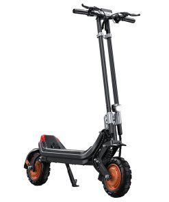 G63 Electric Scooter 11 Inch Pneumatic Off-road Tires 1200W*2 Dual Motors 48V 20Ah Battery 55Km/h Max Speed 50KM Range Tuya APP Control Removable Battery Black