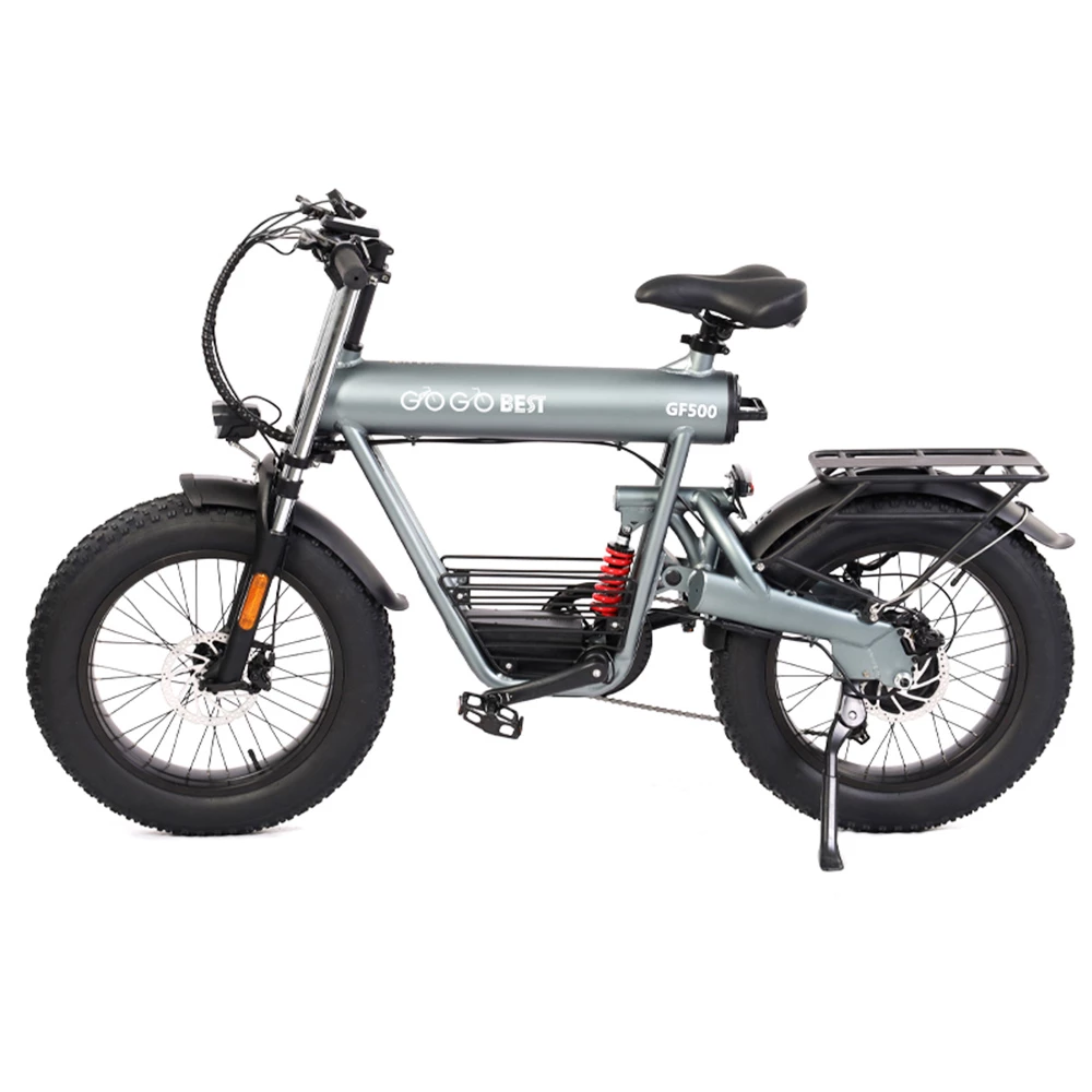GOGOBEST GF500 Electric Bicycle 20*4.0 Inch Fat Tire 750W Motor 45Km/h Top Speed 48V 20Ah Battery 90-100KM Max Range Shimano 7-Speed Transmission Dual Disc Brake 7 GOGOBEST GF500 Electric Bicycle 20*4.0 Inch Fat Tire 750W Motor 45Km/h Top Speed 48V 20Ah Battery 90-100KM Max Range Shimano 7-Speed Transmission Dual Disc Brake - Image 5