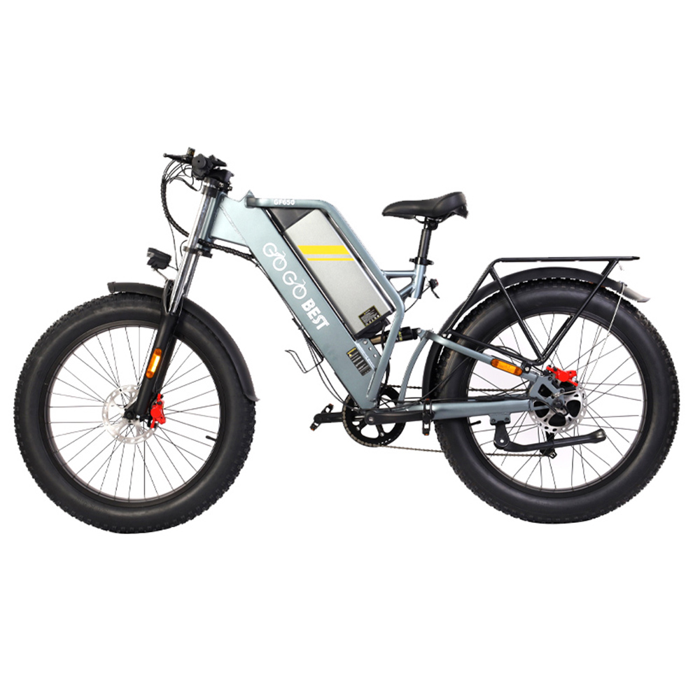GOGOBEST GF650 Electric Bicycle 26*4.0 Inch Fat Tires 1000W Motor 45Km/h Top Speed 48V 20Ah Battery 90-100KM Max Range Dual Hydraulic Disc Brakes Shimano 7-Speed Transmission GOGOBEST GF650 Electric Bicycle 26*4.0 Inch Fat Tires 1000W Motor 45Km/h Top Speed 48V 20Ah Battery 90-100KM Max Range Dual Hydraulic Disc Brakes Shimano 7-Speed Transmission -rockbros-shop GOGOBEST GF650 Electric Bicycle 26 4 0 Fat Tire 519206 3