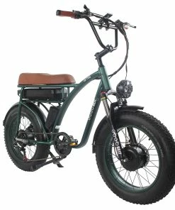GOGOBEST GF750 Electric Bicycle 1000W*2 Dual Motors 50Km/h Max Speed 48V 17.5Ah Battery 20*4.0 Inch Fat Tire Shimano 7-Speed Gear With USB Phone Charging 200KG Max Load - Army Green 13 GOGOBEST GF750 Electric Bicycle 1000W*2 Dual Motors 50Km/h Max Speed 48V 17.5Ah Battery 20*4.0 Inch Fat Tire Shimano 7-Speed Gear With USB Phone Charging 200KG Max Load - Army Green -rockbros-shop GOGOBEST GF750 Electric Bicycle 1000W 2 Dual Motors Army Green 517424 5