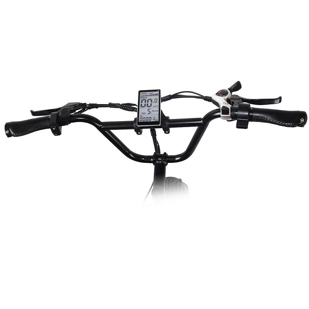 GOGOBEST GF750 Electric Bicycle 1000W*2 Dual Motors 50Km/h Max Speed 48V 17.5Ah Battery 20*4.0 Inch Fat Tire Shimano 7-Speed Gear With USB Phone Charging 200KG Max Load - Blue 6 GOGOBEST GF750 Electric Bicycle 1000W*2 Dual Motors 50Km/h Max Speed 48V 17.5Ah Battery 20*4.0 Inch Fat Tire Shimano 7-Speed Gear With USB Phone Charging 200KG Max Load - Blue - Image 4