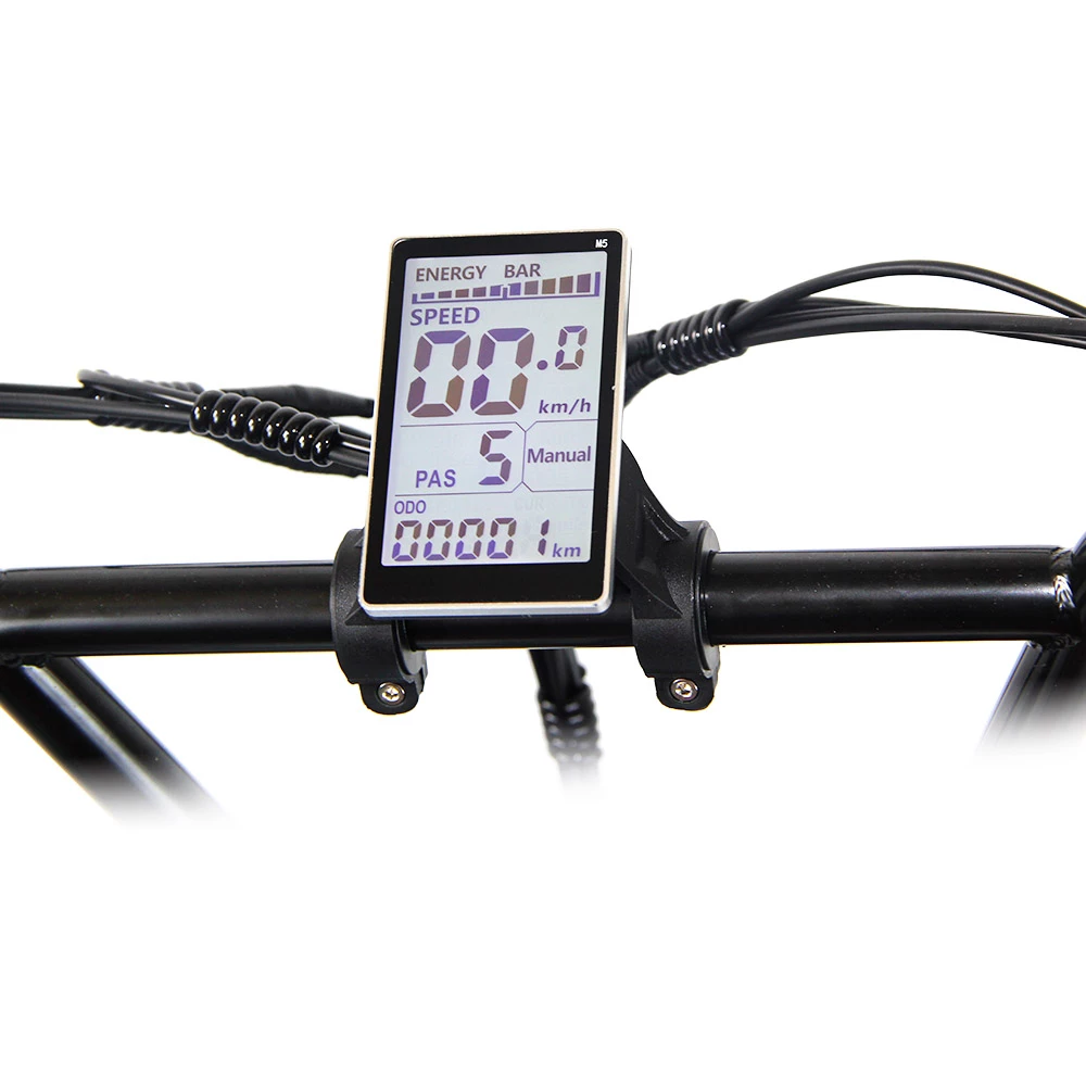 GOGOBEST GF750 Electric Bicycle 1000W*2 Dual Motors 50Km/h Max Speed 48V 17.5Ah Battery 20*4.0 Inch Fat Tire Shimano 7-Speed Gear With USB Phone Charging 200KG Max Load - Blue 7 GOGOBEST GF750 Electric Bicycle 1000W*2 Dual Motors 50Km/h Max Speed 48V 17.5Ah Battery 20*4.0 Inch Fat Tire Shimano 7-Speed Gear With USB Phone Charging 200KG Max Load - Blue - Image 5