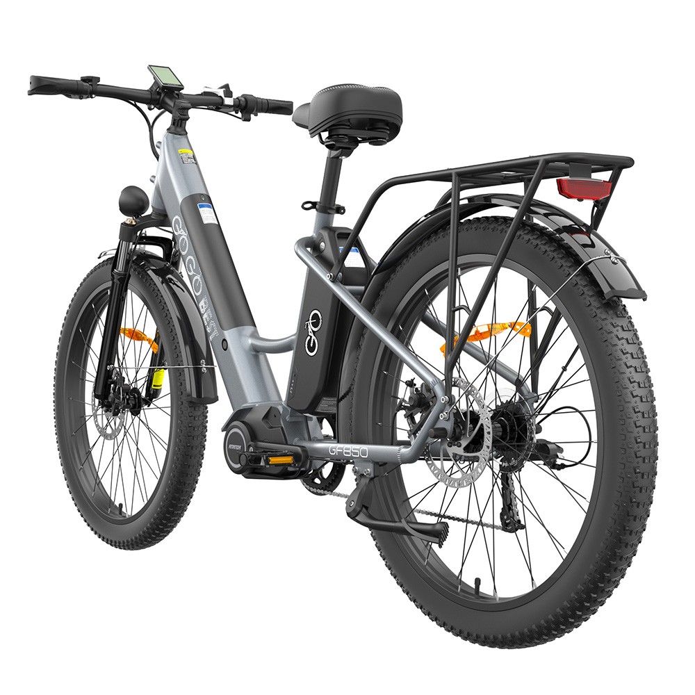 GOGOBEST GF850 Electric Bike 48V 500W Motor 32km/h Max Speed 2*10.4Ah Batteries 130km Range Shimano 7 Speed Gear - Grey GOGOBEST GF850 Electric Bike 48V 500W Motor 32km/h Max Speed 2*10.4Ah Batteries 130km Range Shimano 7 Speed Gear - Grey -rockbros-shop GOGOBEST GF850 Electric Bike 48V 500W Motor Grey 519586 2