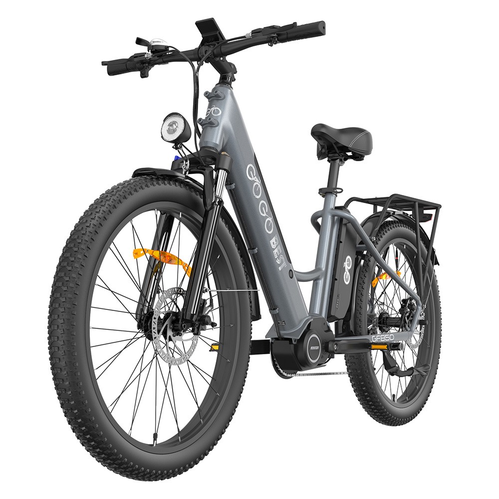 GOGOBEST GF850 Electric Bike 48V 500W Motor 32km/h Max Speed 2*10.4Ah Batteries 130km Range Shimano 7 Speed Gear - Grey GOGOBEST GF850 Electric Bike 48V 500W Motor 32km/h Max Speed 2*10.4Ah Batteries 130km Range Shimano 7 Speed Gear - Grey -rockbros-shop GOGOBEST GF850 Electric Bike 48V 500W Motor Grey 519586 5
