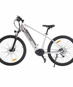 GOGOBEST GM26 Electric Bike 36V 250W Motor 25km/h Max Speed 10Ah Battery 50-60km Range 27.5*2.25'' CST Tires - Silver -rockbros-shop GOGOBEST GM26 Electric Bike 36V 250W Motor Silver 519592 1