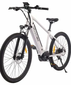 GOGOBEST GM26 Electric Bike 36V 250W Motor 25km/h Max Speed 10Ah Battery 50-60km Range 27.5*2.25'' CST Tires - Silver -rockbros-shop GOGOBEST GM26 Electric Bike 36V 250W Motor Silver 519592 2