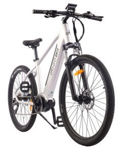 GOGOBEST GM26 Electric Bike 36V 250W Motor 25km/h Max Speed 10Ah Battery 50-60km Range 27.5*2.25'' CST Tires - Silver -rockbros-shop GOGOBEST GM26 Electric Bike 36V 250W Motor Silver 519592 4