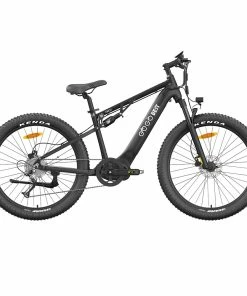 GOGOBEST GM27 Electric Bike 27.5*3.0 Inch Fat Tires 48V 350W Mid Motor 25Km/h Max Speed 10Ah Battery 50KM Max Range Dual Hydraulic Disc Brake - Black -rockbros-shop GOGOBEST GM27 Electric Bike 48V 350W Mid Motor Black 519283 0