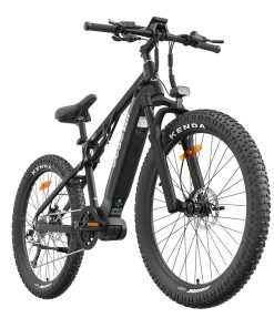 GOGOBEST GM27 Electric Bike 27.5*3.0 Inch Fat Tires 48V 350W Mid Motor 25Km/h Max Speed 10Ah Battery 50KM Max Range Dual Hydraulic Disc Brake - Black 5 GOGOBEST GM27 Electric Bike 27.5*3.0 Inch Fat Tires 48V 350W Mid Motor 25Km/h Max Speed 10Ah Battery 50KM Max Range Dual Hydraulic Disc Brake - Black -rockbros-shop GOGOBEST GM27 Electric Bike 48V 350W Mid Motor Black 519283 2