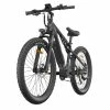 GOGOBEST GM27 Electric Bike 27.5*3.0 Inch Fat Tires 48V 350W Mid Motor 25Km/h Max Speed 10Ah Battery 50KM Max Range Dual Hydraulic Disc Brake - Black -rockbros-shop GOGOBEST GM27 Electric Bike 48V 350W Mid Motor Black 519283 3