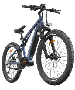 GOGOBEST GM27 Electric Bike 27.5*3.0 Inch Fat Tires 48V 350W Mid Motor 25Km/h Max Speed 10Ah Battery 50KM Max Range Dual Hydraulic Disc Brake - Blue -rockbros-shop GOGOBEST GM27 Electric Bike 48V 350W Mid Motor Blue 519284 2