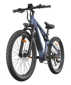 GOGOBEST GM27 Electric Bike 27.5*3.0 Inch Fat Tires 48V 350W Mid Motor 25Km/h Max Speed 10Ah Battery 50KM Max Range Dual Hydraulic Disc Brake - Blue -rockbros-shop GOGOBEST GM27 Electric Bike 48V 350W Mid Motor Blue 519284 3