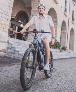 GOGOBEST GM27 Electric Bike 27.5*3.0 Inch Fat Tires 48V 350W Mid Motor 25Km/h Max Speed 10Ah Battery 50KM Max Range Dual Hydraulic Disc Brake - Blue 13 GOGOBEST GM27 Electric Bike 27.5*3.0 Inch Fat Tires 48V 350W Mid Motor 25Km/h Max Speed 10Ah Battery 50KM Max Range Dual Hydraulic Disc Brake - Blue -rockbros-shop GOGOBEST GM27 Electric Bike 48V 350W Mid Motor Blue 519284 5