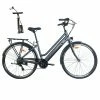 GOGOBEST GM28 Electric Bike 36V 350W Motor 32km/h Max Speed 10.4Ah Battery 60-80km Range Shimano 7 Speed Gear 120kg Load - Grey -rockbros-shop GOGOBEST GM28 Electric Bike 36V 350W Motor Grey 519590 0