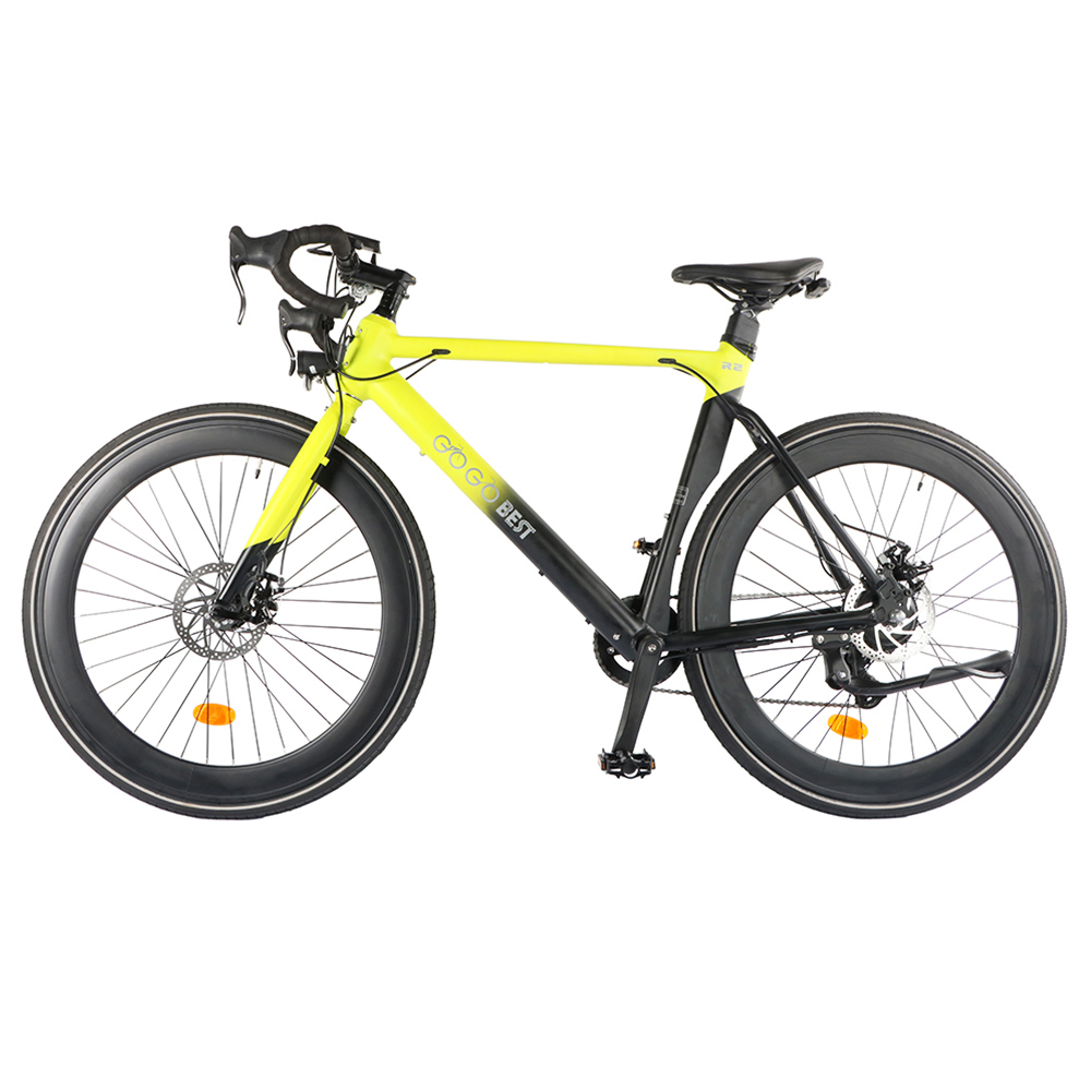 GOGOBEST R2 Electric City Road Bike 700C*32C Tires 36V 250W Motor 32Km/h Max Speed 36V 9.6Ah Battery for 60-80KM Range 100kg Load SHIMANO 7-Speed Gears - Green GOGOBEST R2 Electric City Road Bike 700C*32C Tires 36V 250W Motor 32Km/h Max Speed 36V 9.6Ah Battery For 60-80KM Range 100kg Load SHIMANO 7-Speed Gears - Green -rockbros-shop GOGOBEST R2 Electric City Road Bike Green 518590 0