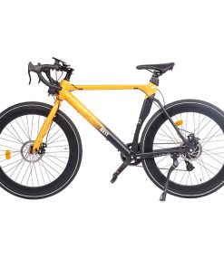 GOGOBEST R2 Electric City Road Bike 700C*32C Tires 36V 250W Motor 32Km/h Max Speed 36V 9.6Ah Battery For 60-80KM Range 100kg Load SHIMANO 7-Speed Gears - Orange