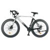 GOGOBEST R2 Electric City Road Bike 700C*32C Tires 36V 250W Motor 32Km/h Max Speed 36V 9.6Ah Battery For 60-80KM Range 100kg Load SHIMANO 7-Speed Gears - Silver