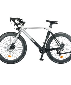 GOGOBEST R2 Electric City Road Bike 700C*32C Tires 36V 250W Motor 32Km/h Max Speed 36V 9.6Ah Battery For 60-80KM Range 100kg Load SHIMANO 7-Speed Gears - Silver