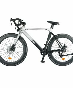 GOGOBEST R2 Electric City Road Bike 700C*32C Tires 36V 250W Motor 32Km/h Max Speed 36V 9.6Ah Battery For 60-80KM Range 100kg Load SHIMANO 7-Speed Gears - Silver