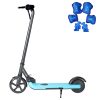 GOGOBEST V1 Electric Folding Children Scooter 150W Motor 21.6V 2AH Battery Max Speed 4~6Km/h For Kid's Outdoor Sports With Free Knees And Elbows Protectors - Blue 2 GOGOBEST V1 Electric Folding Children Scooter 150W Motor 21.6V 2AH Battery Max Speed 4~6Km/h For Kid's Outdoor Sports With Free Knees And Elbows Protectors - Blue -rockbros-shop GOGOBEST V1 Electric Folding Children Scooter Blue 507080 0