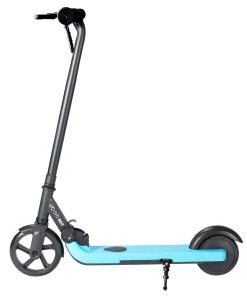 GOGOBEST V1 Electric Folding Children Scooter 150W Motor 21.6V 2AH Battery Max Speed 4~6Km/h For Kid's Outdoor Sports With Free Knees And Elbows Protectors - Blue -rockbros-shop GOGOBEST V1 Electric Folding Children Scooter Blue 507080 2